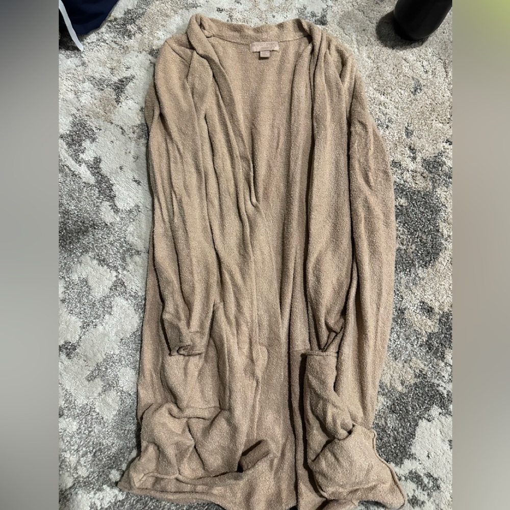 Barefoot dreams long open sweater